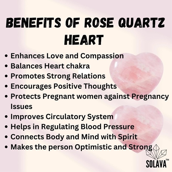 Rose Quartz & Hematite Crystal Bracelet Self-Love | Heart Chakra Healing | - Picture 4 of 4